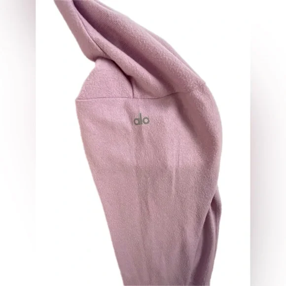 Alo Yoga Soho Pullover Sugarplum Pink Large - Picture 5 of 9